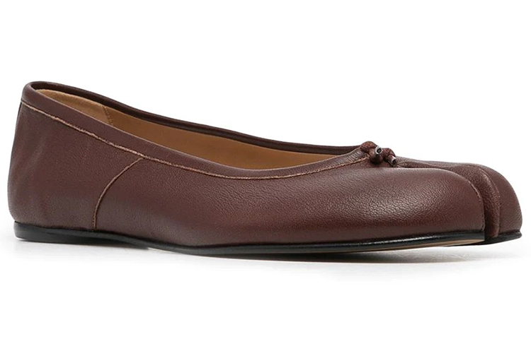 Order (Women) Maison Margiela Tabi Ballerina 'Brown' S58WZ0042-P3753-T2148