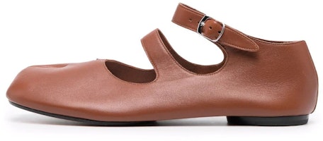 (Women) Maison Margiela Tabi Ballerina Double-Strap Flats 'Nutmeg' S58WZ0109-PR869-T2262 (Women) Maison Margiela Tabi Ballerina Double-Strap Flats 'Nutmeg' S58WZ0109-PR869-T2262