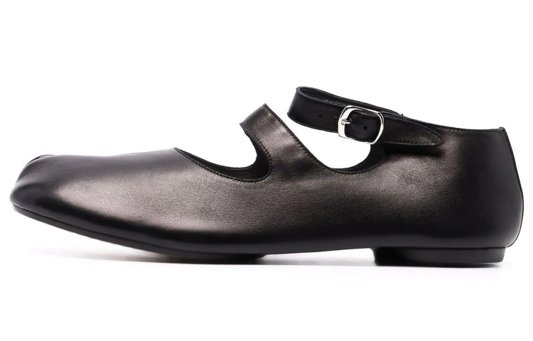 (Women) Maison Margiela Tabi Ballerina Double-Strap Flats 'Black'  S58WZ0109-PR869-T8013