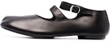 Buy (W) Maison Margiela Tabi Kasut Ballerina Bertali Ganda 'Hitam' S58WZ0109-PR869-T8013