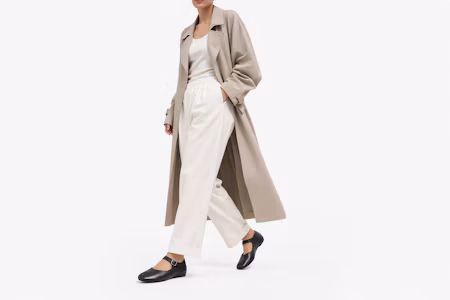 Order (女款)Maison Margiela Tabi雙繫帶黑色平底鞋 S58WZ0109-PR869-T8013