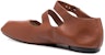 (Women) Maison Margiela Tabi Ballerina Double-Strap Flats 'Nutmeg' S58WZ0109-PR869-T2262