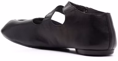 Shop (女款)Maison Margiela Tabi雙繫帶黑色平底鞋 S58WZ0109-PR869-T8013