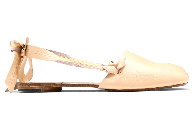 Order (W) Maison Margiela Tabi Bailarina Plana 'Marrón Claro' S39WP0131PR869T2052