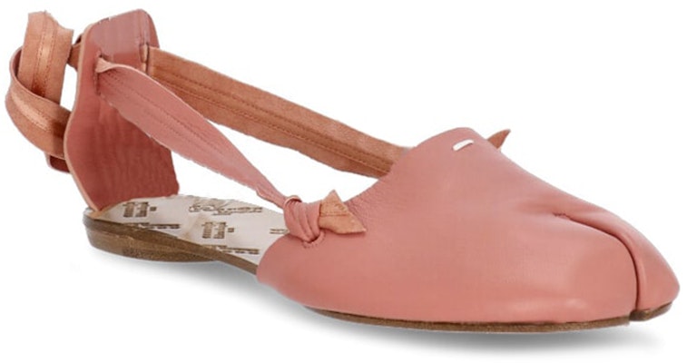(W) Maison Margiela Tabi Ballet Flat 'Pink' Wanita S39WP0131PR869T4155 Order (W) Maison Margiela Tabi Ballet Flat 'Pink' Wanita S39WP0131PR869T4155