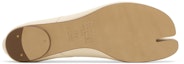 Shop (W) Maison Margiela Tabi Beige 'Flat Ballet Chic' Kasut Perempuan S58WZ0042P3753T1003