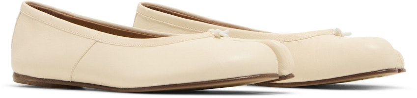 (W) メゾンマルジェラ タビ ベージュ バレエシューズ S58WZ0042P3753T1003 Cheap (W) メゾンマルジェラ タビ ベージュ バレエシューズ S58WZ0042P3753T1003