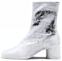 (Women) Maison Margiela Tabi Bianchetto Boots 'Simplified Casual Chunky Heel White' S39WU0202P4094H1532 (Women) Maison Margiela Tabi Bianchetto Boots 'Simplified Casual Chunky Heel White' S39WU0202P4094H1532
