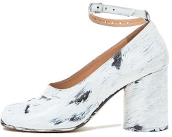 (Women) Maison Margiela Tabi Bianchetto High Heel 'White Sheepskin' S34WL0021P4162H1532 (Women) Maison Margiela Tabi Bianchetto High Heel 'White Sheepskin' S34WL0021P4162H1532