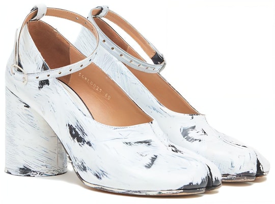 (Women) Maison Margiela Tabi Bianchetto High Heel 'White Sheepskin' S34WL0021P4162H1532 Lookbook (Women) Maison Margiela Tabi Bianchetto High Heel 'White Sheepskin' S34WL0021P4162H1532