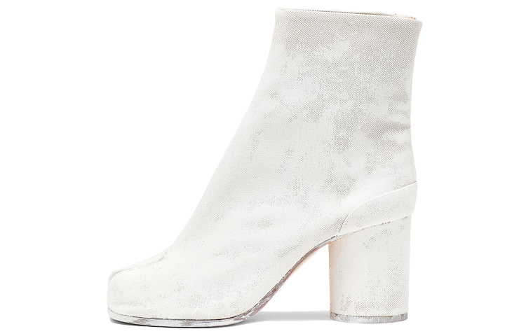 (Women) Maison Margiela Tabi Bianchetto White 'Distressed Split-Toe Boot' S58WU0260P4040H8623