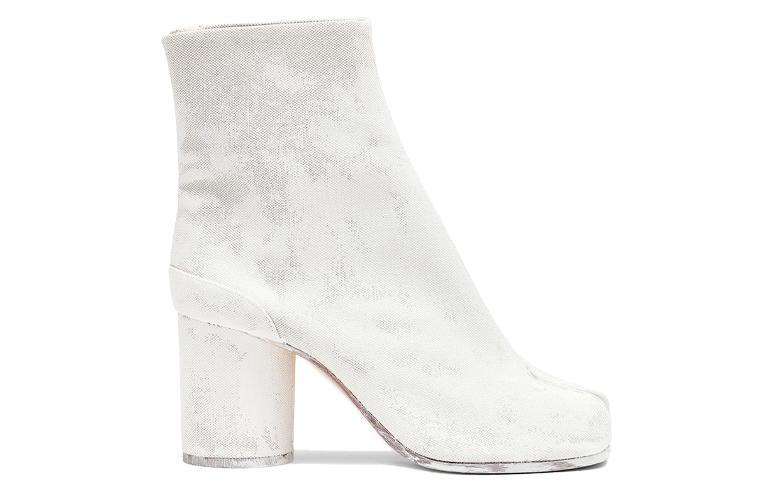 Order (W) Maison Margiela Tabi Bianchetto Wit ''Afgedragen Gespleten-teen Laars'' S58WU0260P4040H8623