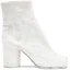Order (W) Maison Margiela Tabi Bianchetto Wit ''Afgedragen Gespleten-teen Laars'' S58WU0260P4040H8623