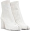 Shop (W) Maison Margiela Tabi Bianchetto Putih 'But Split-Toe Distressed' S58WU0260P4040H8623