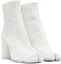 Shop (W) Maison Margiela Tabi Bianchetto Wit ''Afgedragen Gespleten-teen Laars'' S58WU0260P4040H8623