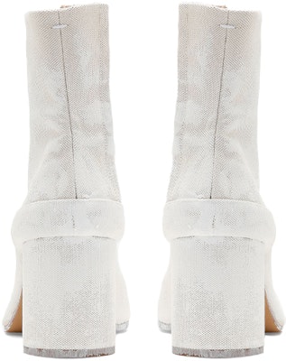 (W) 메종 마르지엘라 타비 화이트 디스트레스드 부츠 (Maison Margiela Tabi White Distressed Boots) S58WU0260P4040H8623 Purchase (W) 메종 마르지엘라 타비 화이트 디스트레스드 부츠 (Maison Margiela Tabi White Distressed Boots) S58WU0260P4040H8623