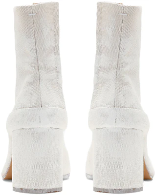 (W) Maison Margiela Tabi Bianchetto Wit ''Afgedragen Gespleten-teen Laars'' S58WU0260P4040H8623 Purchase (W) Maison Margiela Tabi Bianchetto Wit ''Afgedragen Gespleten-teen Laars'' S58WU0260P4040H8623