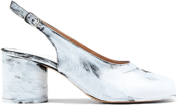 (Women) Maison Margiela Tabi Bianchetto White 'Simplified Split Toe Patent High Heels' S58WL0210P4162H1532 Order (Women) Maison Margiela Tabi Bianchetto White 'Simplified Split Toe Patent High Heels' S58WL0210P4162H1532