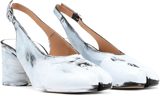 (Women) Maison Margiela Tabi Bianchetto White 'Simplified Split Toe Patent High Heels' S58WL0210P4162H1532 Lookbook (Women) Maison Margiela Tabi Bianchetto White 'Simplified Split Toe Patent High Heels' S58WL0210P4162H1532