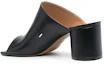 Shop (W) Sandalias Maison Margiela Tabi Negras de Tacón Medio Casual Fashion S58WP0246PR869T8013
