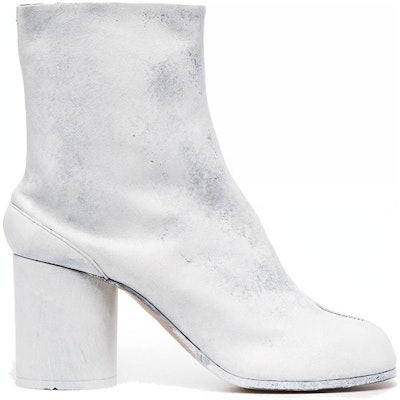 (W) Botas Tobilleras de Tacón Maison Margiela Tabi 'Painted - Bianchetto' S58WU0260P4162H1532 Order (W) Botas Tobilleras de Tacón Maison Margiela Tabi 'Painted - Bianchetto' S58WU0260P4162H1532