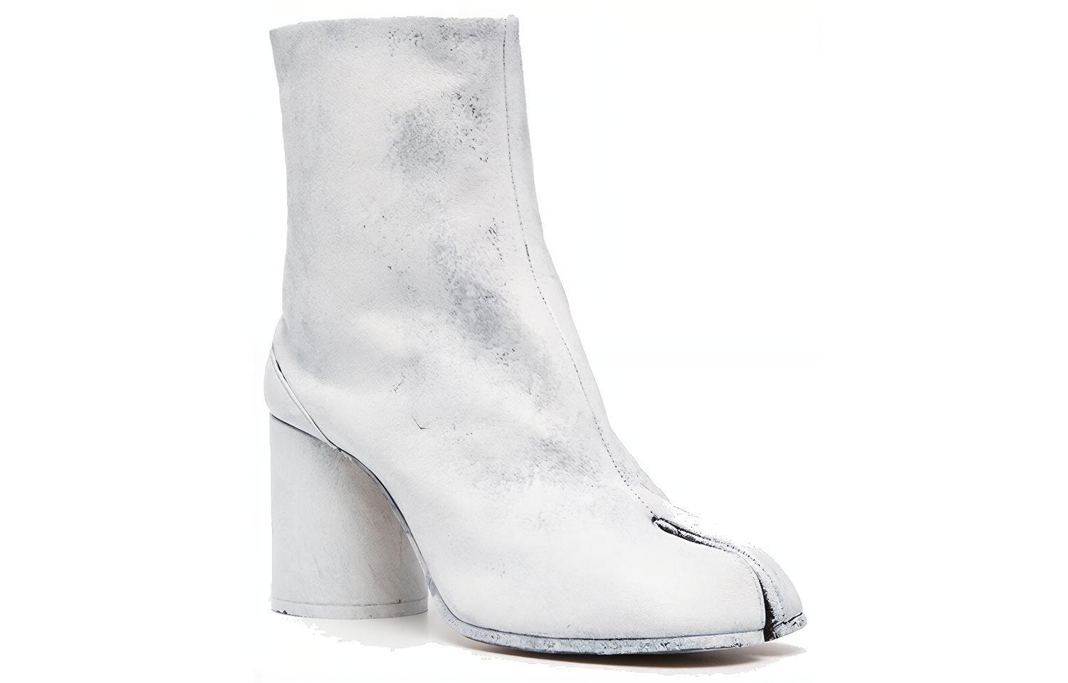 Lookbook (W) Botas Tobilleras de Tacón Maison Margiela Tabi 'Painted - Bianchetto' S58WU0260P4162H1532