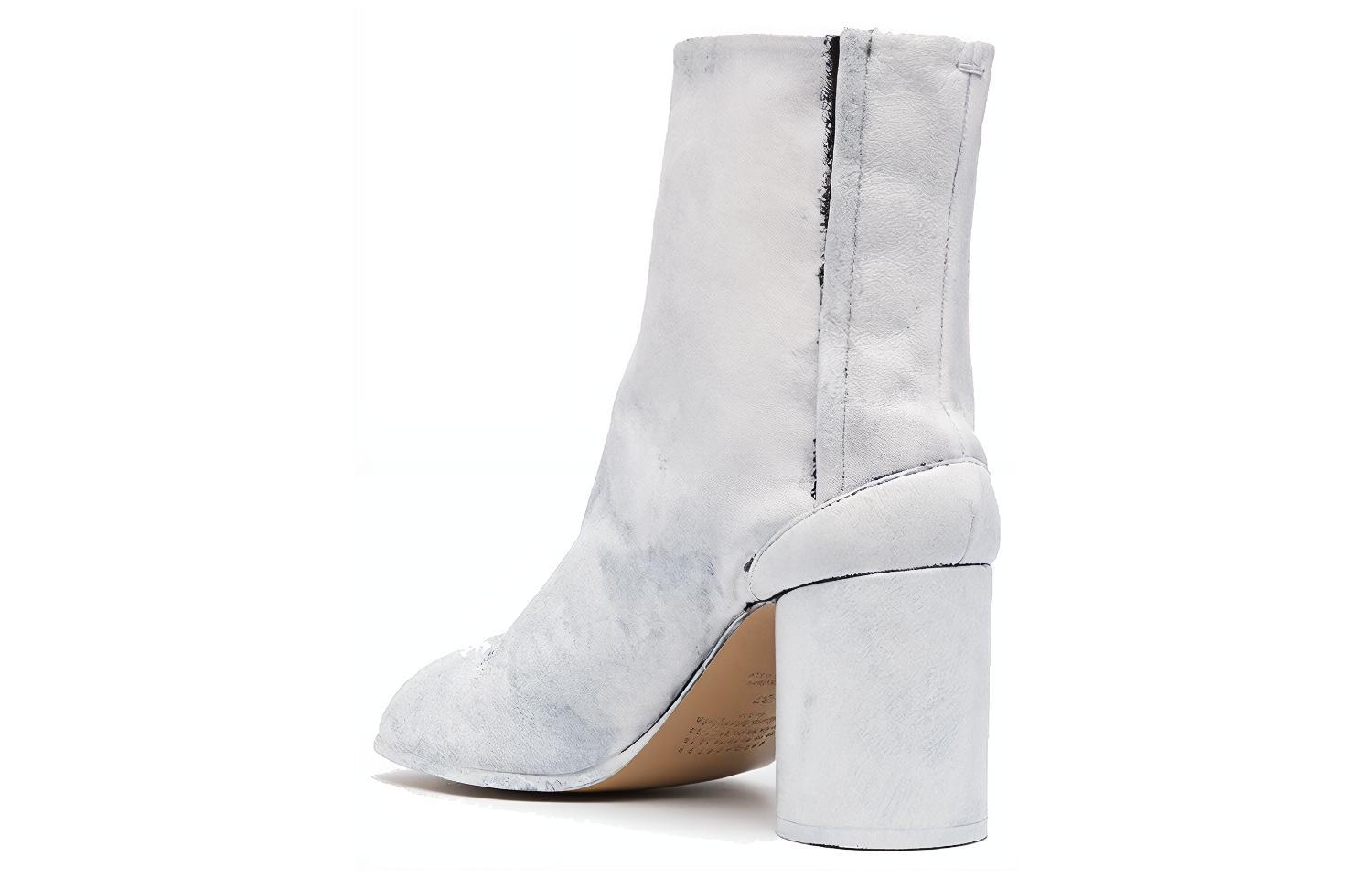 Shop (W) Botas Tobilleras de Tacón Maison Margiela Tabi 'Painted - Bianchetto' S58WU0260P4162H1532