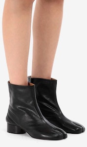 (W) Maison Margiela Bota Tabi 'Negra' S58WU0273-P3753-T8013 Purchase (W) Maison Margiela Bota Tabi 'Negra' S58WU0273-P3753-T8013