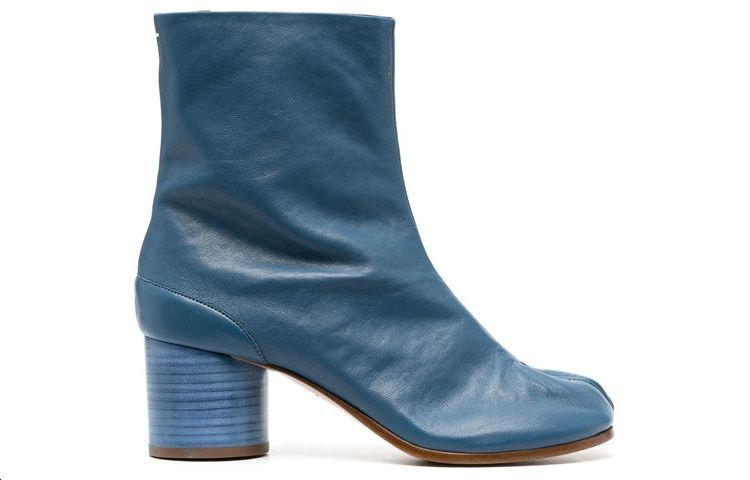 Order (Women) Maison Margiela Tabi Boot 'Blue Signature Toe Cap' S58WU0246P3753T6033