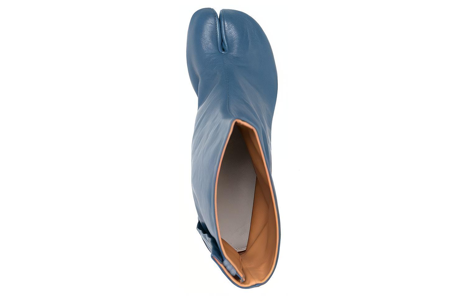 Purchase (Women) Maison Margiela Tabi Boot 'Blue Signature Toe Cap' S58WU0246P3753T6033