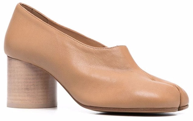 Maison Margiela梅森馬吉拉 Tabi 皮革 套穿式 粗跟 高筒鞋 7cm 女款 裸色 Order Maison Margiela梅森馬吉拉 Tabi 皮革 套穿式 粗跟 高筒鞋 7cm 女款 裸色