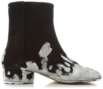 (女用)Maison Margiela Tabi靴子『塗鴉 - 黑銀』 S58WU0273-P2519-H1130 Order (女用)Maison Margiela Tabi靴子『塗鴉 - 黑銀』 S58WU0273-P2519-H1130