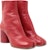 (Women) Maison Margiela Tabi Boot 'Red Leather' S58WU0161SY0436314