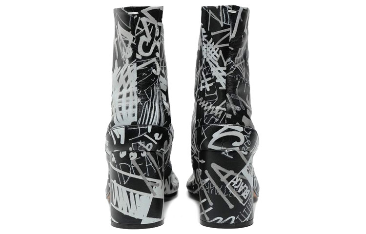 (W) Maison Margiela Tabi Boots 'Cracked Black' 圖 3