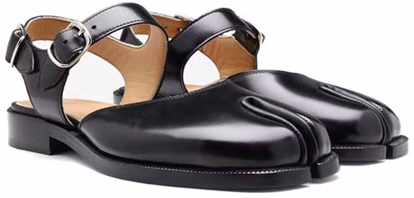 (W) Sandal Kulit Maison Margiela Tabi dengan Gesper 'Hitam' S58WP0249-PS679-T8013 Shop (W) Sandal Kulit Maison Margiela Tabi dengan Gesper 'Hitam' S58WP0249-PS679-T8013
