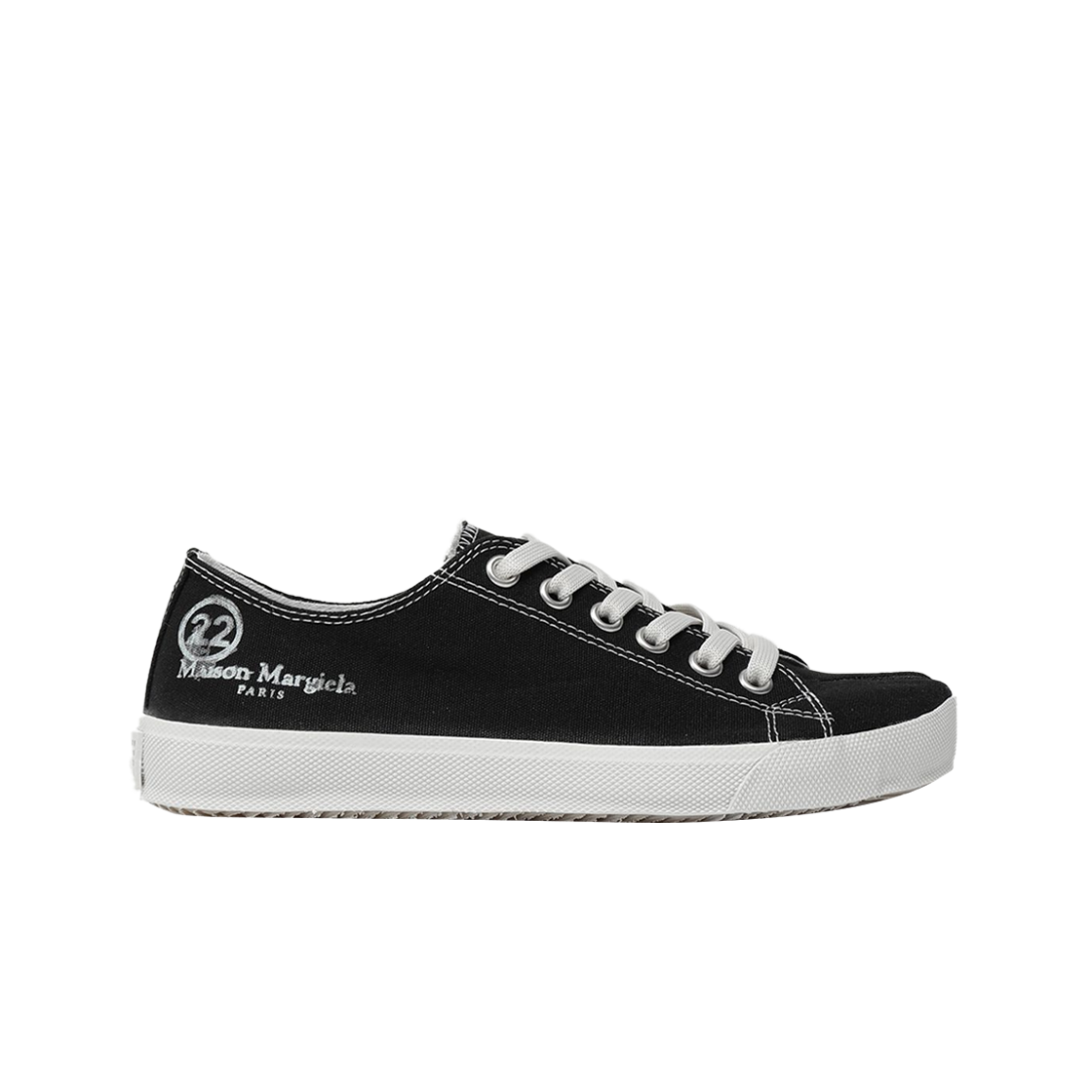 Buy (W) Maison Margiela Tabi Canvas ''Nero'' S58WS0110P1875T8013