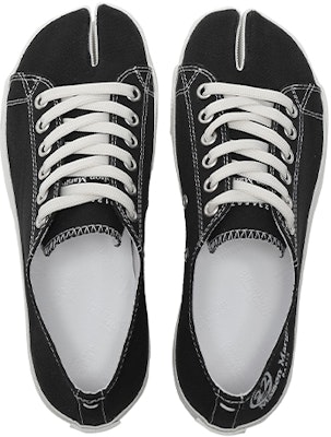 (Women) Maison Margiela Tabi Canvas 'Black' S58WS0110P1875T8013 Lookbook (Women) Maison Margiela Tabi Canvas 'Black' S58WS0110P1875T8013