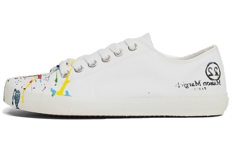 (Women) Maison Margiela Tabi Canvas 'Paint Splatter' S58WS0112P2347H2141
