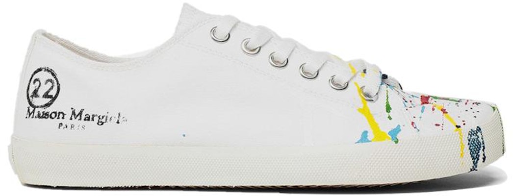 (Women) Maison Margiela Tabi Canvas 'Paint Splatter' S58WS0112P2347H2141 Order (Women) Maison Margiela Tabi Canvas 'Paint Splatter' S58WS0112P2347H2141
