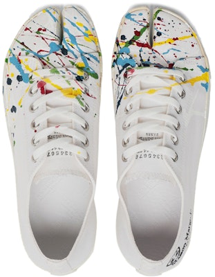 (W) Maison Margiela Tabi Kanvas 'Cat Tumpah' S58WS0112P2347H2141 Lookbook (W) Maison Margiela Tabi Kanvas 'Cat Tumpah' S58WS0112P2347H2141