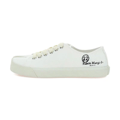 (W) Maison Margiela Tabi Canvas 'Retro Low-Top White'