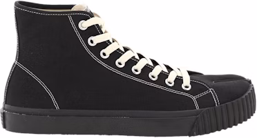 (Women) Maison Margiela Tabi Canvas High 'Black' S37WS0577-P4291-T8013 (Women) Maison Margiela Tabi Canvas High 'Black' S37WS0577-P4291-T8013