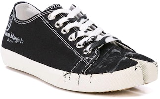 (W) メゾン マルジェラ タビ キャンバス ローカット ブラック S58WS0112P2347T8013 Order (W) メゾン マルジェラ タビ キャンバス ローカット ブラック S58WS0112P2347T8013