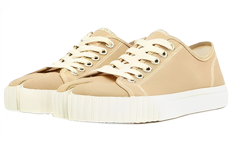 (Women) Maison Margiela Tabi Canvas Low 'Champagne' S58WS0193P4291T2086