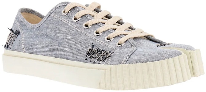 (W) Maison Margiela Tabi Canvas Rendah 'Denim Biru Muda' S37WS0578P5345H9683 Order (W) Maison Margiela Tabi Canvas Rendah 'Denim Biru Muda' S37WS0578P5345H9683