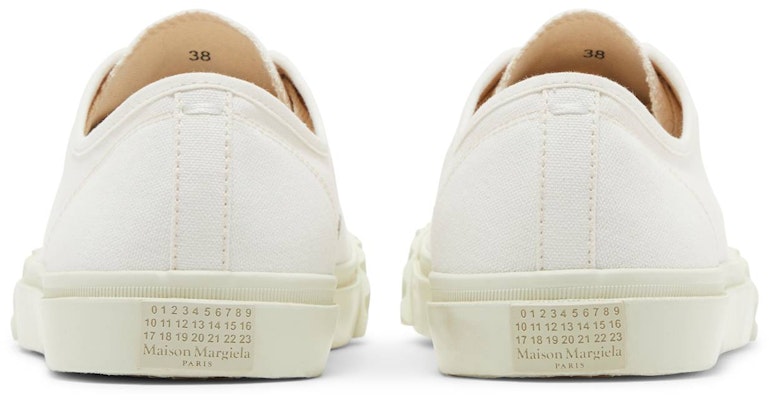 (Women) Maison Margiela Tabi Canvas Low 'White' S38WS0185P4291T1003 Details for (Women) Maison Margiela Tabi Canvas Low 'White' S38WS0185P4291T1003