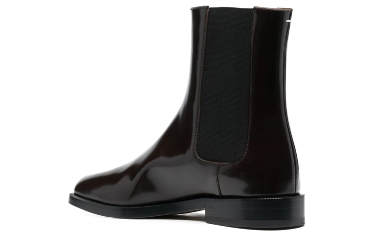 (W) Maison Margiela Tabi Chelsea Boot 'Glossy Dark Brown Calfskin' 圖 3