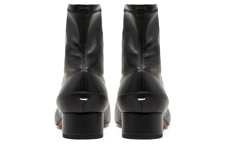 (W) Maison Margiela Tabi Faux Leather Sock 'Black' 圖 5