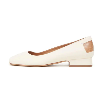 (W) Maison Margiela Tabi Flat 'White'
