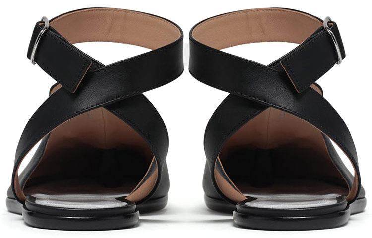 (W) Maison Margiela Tabi Flat Sandals 'Black' 圖 3